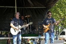 Joey and Bj Shockey with drummer Billy Fields